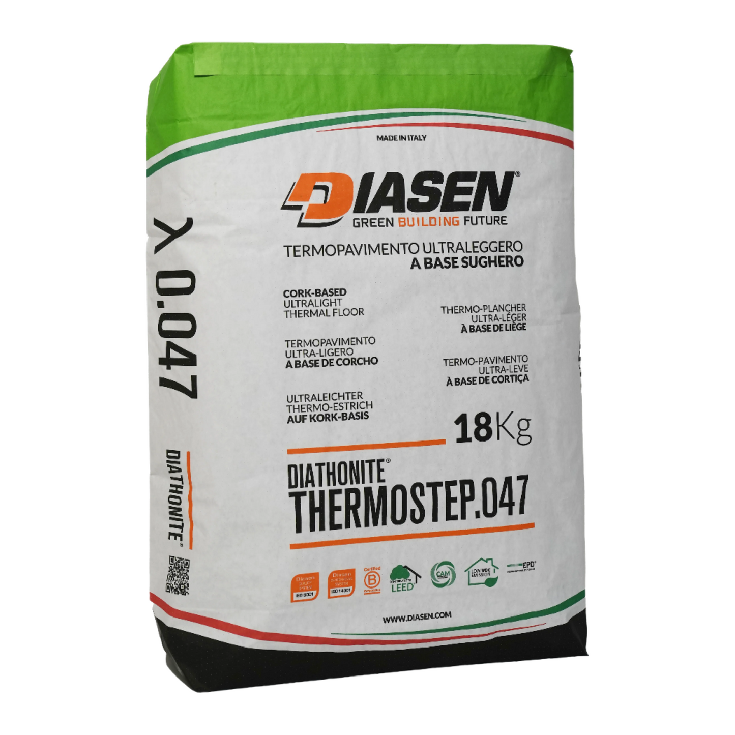 Diathonite Thermostep.047 "Isolerende gulvmørtel"