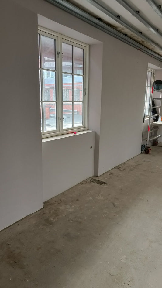 Efterisolering af Industribygningerne