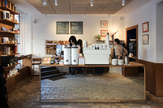 Overflader hos Coffee Collective
